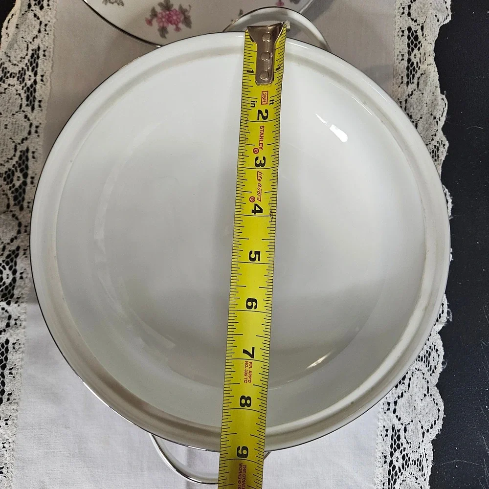 Noritake China Anita Pattern 5309 Serving Bowl with Lid 9